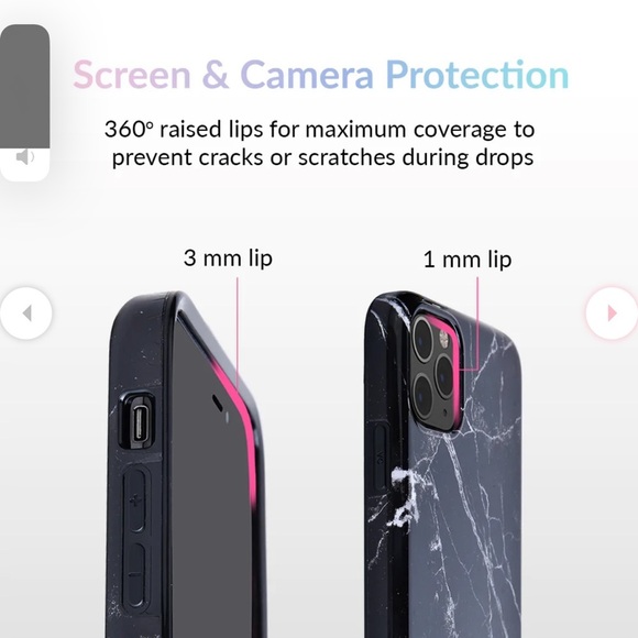 Velvet Caviar iPhone 11 Pro Max case in black marble - Picture 6 of 6